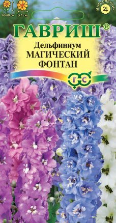 Семена Дельфиниум Магический фонтан, смесь, 0,1г, Гавриш, Цветочная коллекция