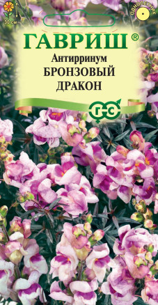 Семена Антирринум (Львиный зев) Бронзовый дракон, 7шт, Гавриш, Цветочная коллекция