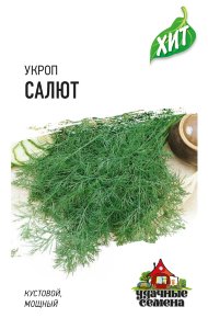 Семена Укроп Салют 2,0г, Удачные семена, х3