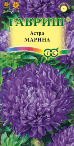 Семена Астра Марина фиолетовая, 0,3г, Гавриш
