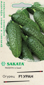 Семена Огурец Уран F1, 5шт, Гавриш, Элитные сорта и гибриды, Sakata Семена Огурец Уран F1, 5шт, Гавриш, Элитные сорта и гибриды, Sakata