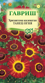 Семена Хризантема Танец огня, 0,5г, Гавриш, Цветочная коллекция