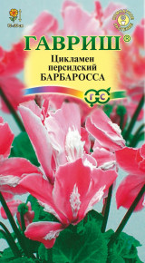 Семена Цикламен персидский Барбаросса, 3шт, Гавриш, Цветочная коллекция