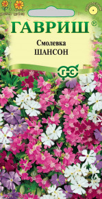 Семена Смолевка Шансон, 0,05г, Гавриш, Цветочная коллекция