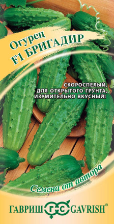 Семена Огурец Бригадир F1, 10шт, Гавриш, Семена от автора