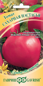 Семена Томат Сахарная Настасья, 0,05г, Гавриш, Семена от автора