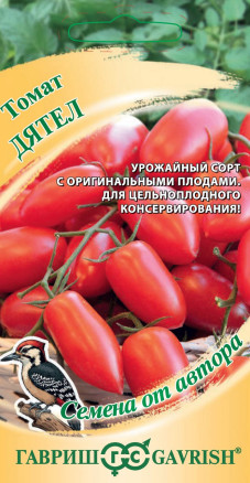 Семена Томат Дятел, 0,3г, Гавриш, Семена от автора Семена Томат Дятел, 0,3г, Гавриш, Семена от автора