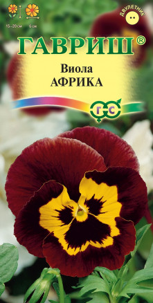 Семена Виола Африка, Виттрока (Анютины глазки), 0,1г, Гавриш, Цветочная коллекция