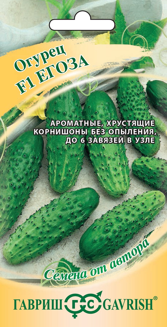 ✓ Семена Огурец Егоза F1, 10шт, Гавриш, Семена от автора по цене 40,60 руб.  ◈ Большой выбор ◈ Купить по всей России ✓ Интернет-магазин Гавриш ☎  8-495-902-77-18