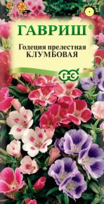 Семена Годеция Клумбовая, смесь, 0,05г, Гавриш, Цветочная коллекция