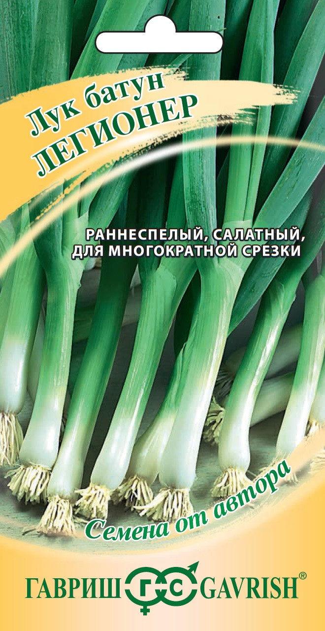 ✓ Семена Лук батун Легионер, 0,5г, Гавриш, Семена от автора по цене 28 руб.  ◈ Большой выбор ◈ Купить по всей России ✓ Интернет-магазин Гавриш ☎  8-495-902-77-18