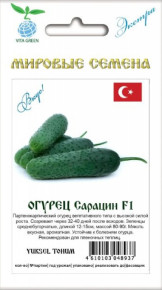 Семена Огурец Сарацин F1, 7шт, Vita Green Экстра, Yuksel Tohum
