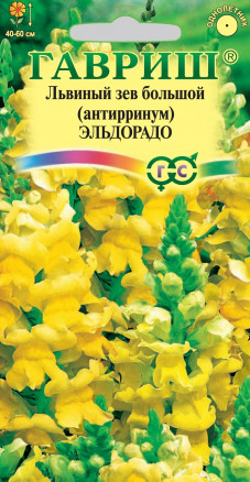 Семена Антирринум (Львиный зев) Эльдорадо, 0,1г, Гавриш, Цветочная коллекция