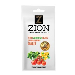 Удобрение (ионитный субстрат) Цион (ZION) для выращивания овощей, 30г