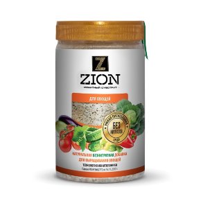 Удобрение (ионитный субстрат) Цион (ZION) для выращивания овощей, 700г