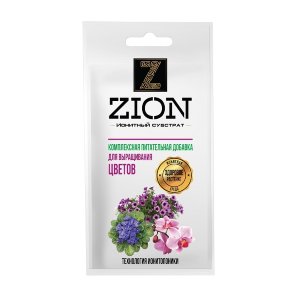 Удобрение (ионитный субстрат) Цион (ZION) для выращивания цветов, 30г