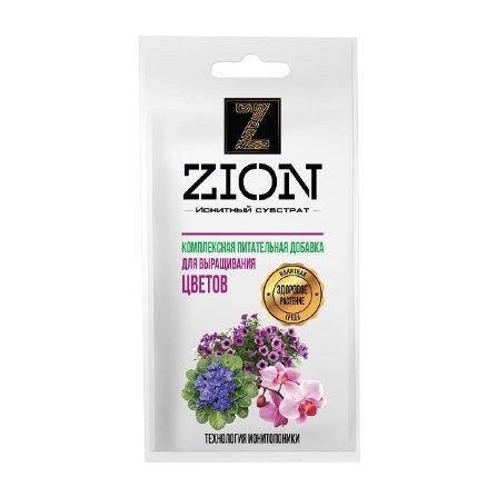 Удобрение (ионитный субстрат) Цион (ZION) для выращивания цветов, 30г