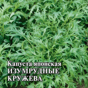 Семена Капуста японская Изумрудные кружева, 10г, Гавриш, Фермерское подворье