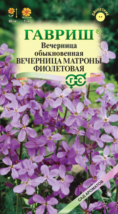 Семена Хесперис Вечерница Матроны фиолетовая, 0,5г, Гавриш, Сад ароматов