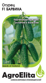 Семена Огурец Барвина F1, 5шт, AgroElita, Nunhems