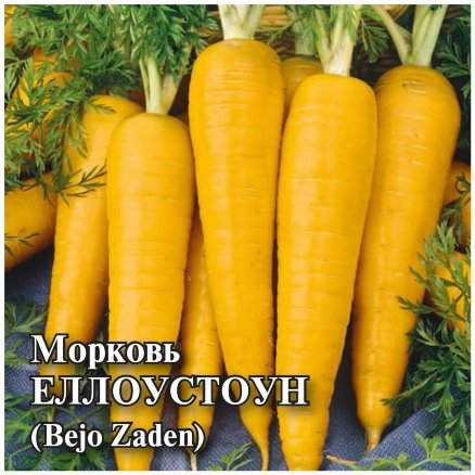 Семена Морковь Еллоустоун, 10г, Гавриш, Фермерское подворье, Bejo