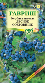 Семена Голубика высокорослая Лесное сокровище, 30шт, Гавриш, Ягодная полянка