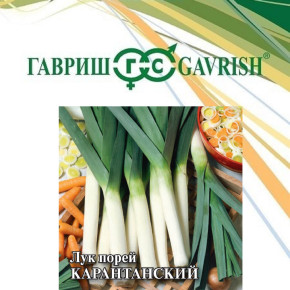 Семена Лук порей Карантанский, 10г, Гавриш, Фермерское подворье