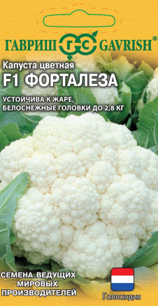 Семена Капуста цветная Форталеза F1, 10шт, Гавриш, Ведущие мировые производители