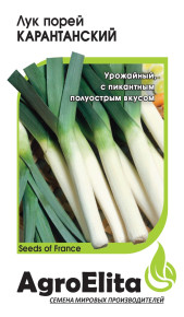 Семена Лук порей Карантанский, 0,5г, AgroElita