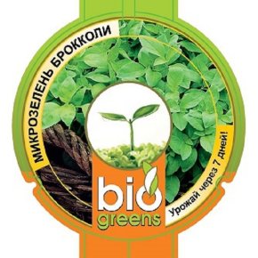 Комплект для проращивания "Свежая зелень", микрозелень Брокколи, Гавриш, Bio Greens