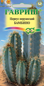 Семена Цереус перуанский Бамбино, 5шт, Гавриш, Цветочная коллекция