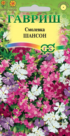 Семена Смолевка Шансон, 0,1г, Гавриш, Цветочная коллекция