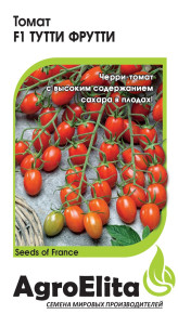 Семена Томат Тутти Фрутти F1, 3шт, AgroElita Семена Томат Тутти Фрутти F1, 3шт, AgroElita