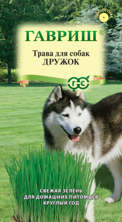Семена Трава для собак Дружок, 10,0г, Гавриш