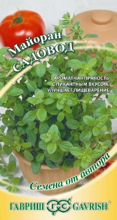 Семена Майоран Садовод, 0,1г, Гавриш, Семена от автора
