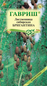 Семена Лиственница сибирская Бригантина, 0,2г, Гавриш, Лесной уголок